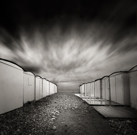Cabanes de plage Le Havre
